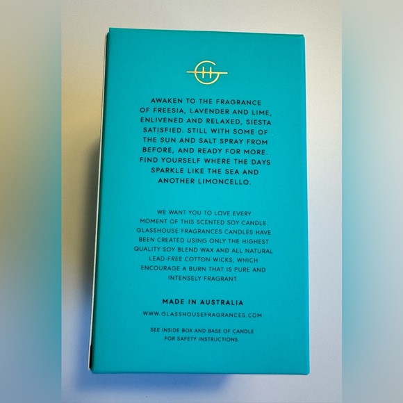 Glasshouse Lost In Amalfi Scented Candle - Picture 6 of 12